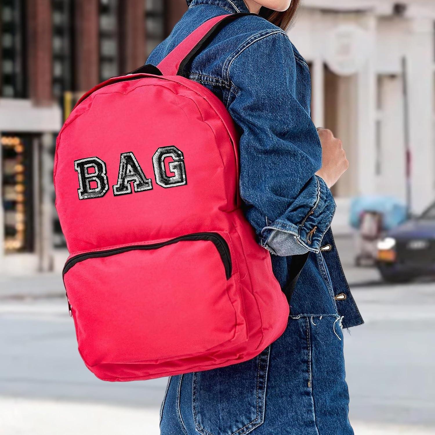 35 Pcs Parches de Letras de Lentejuelas Gleihow 6 cm