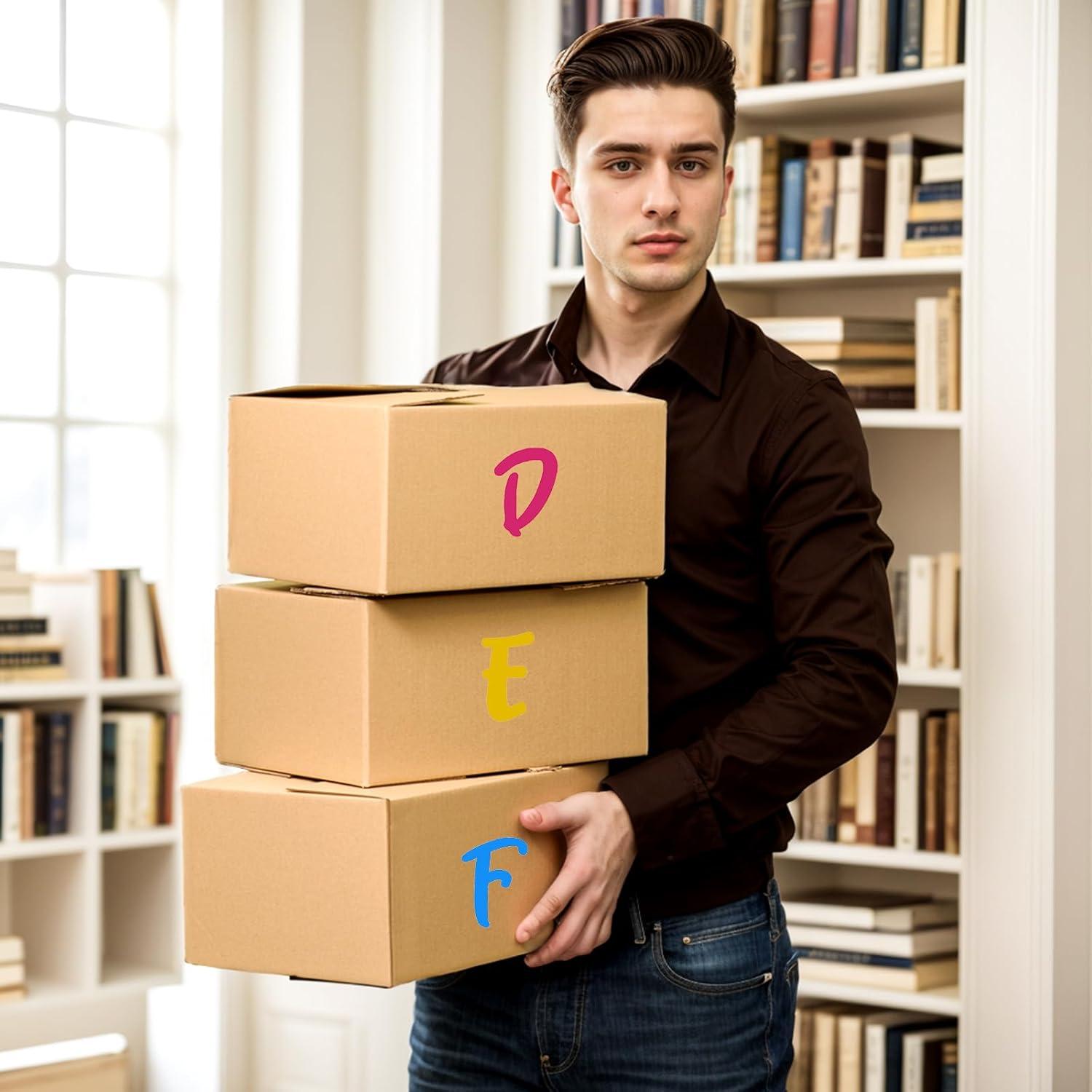 Calcomanías de Letras Autoadhesivas Ishua - 12 Hojas Multicolor