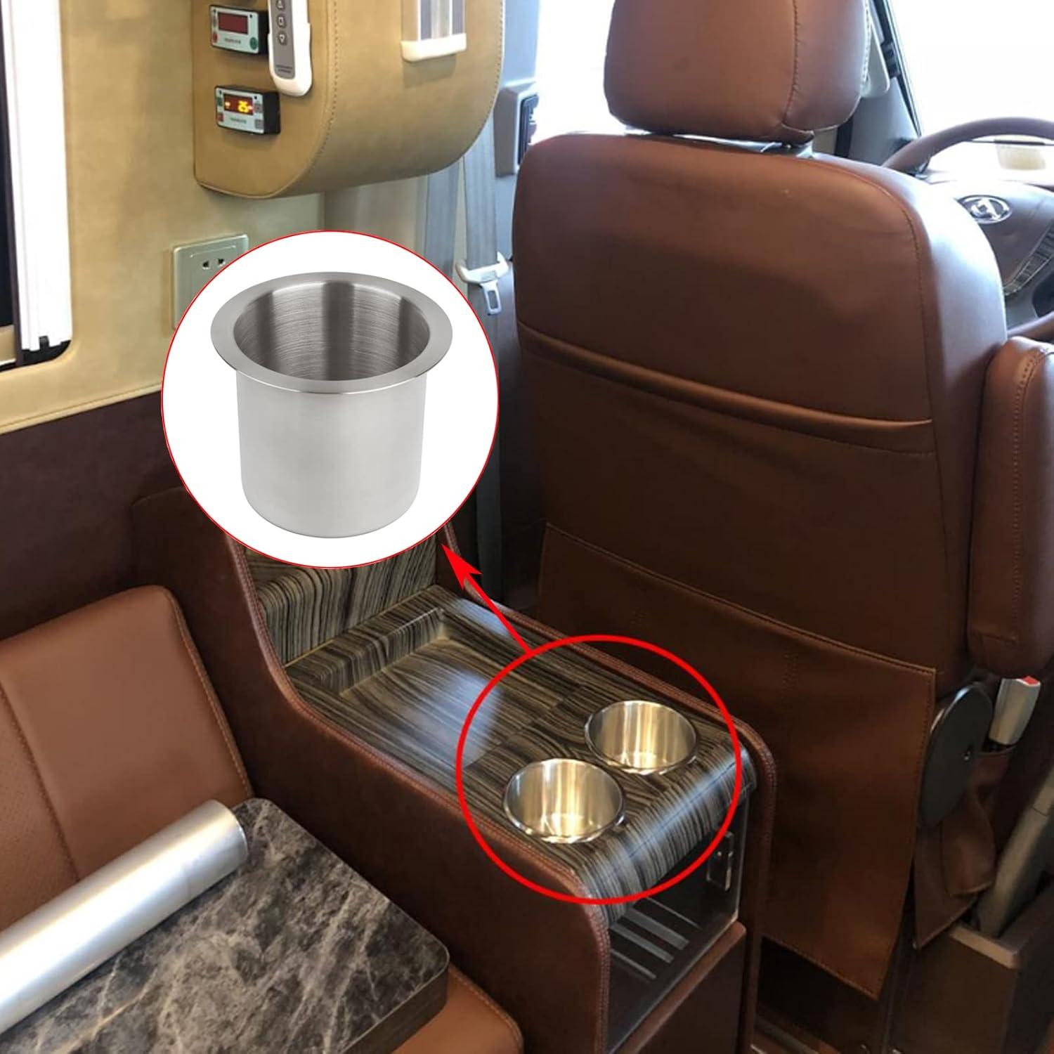 Soporte para Vaso MShengM Acero Inoxidable 2 Pcs 8.5 cm