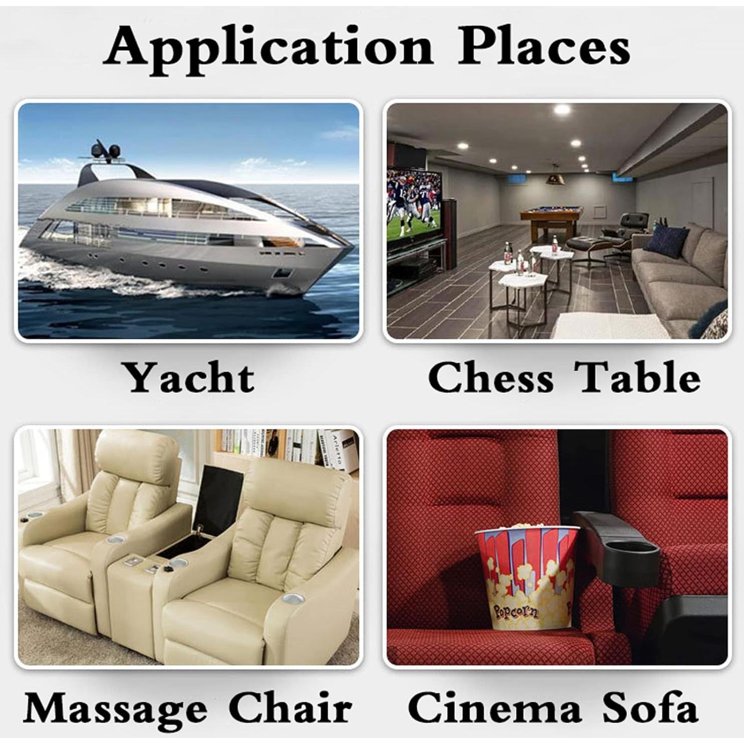 Soporte para Vaso MShengM Acero Inoxidable 2 Pcs 8.5 cm