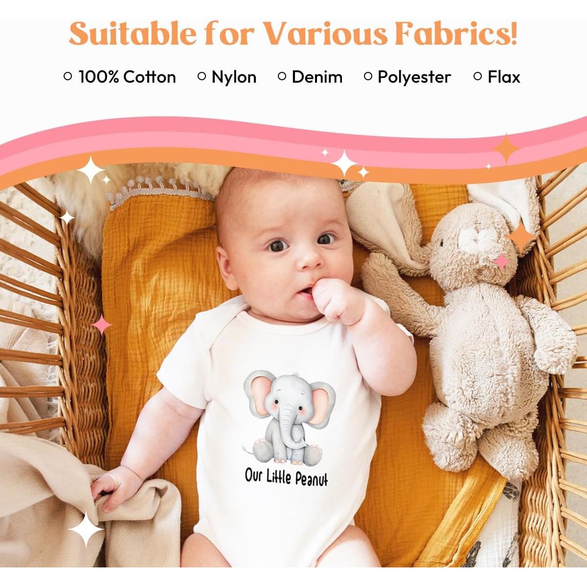 Transferencias DTF Kaciola 30 Hojas Animales Bebé 7.62-15.24 cm