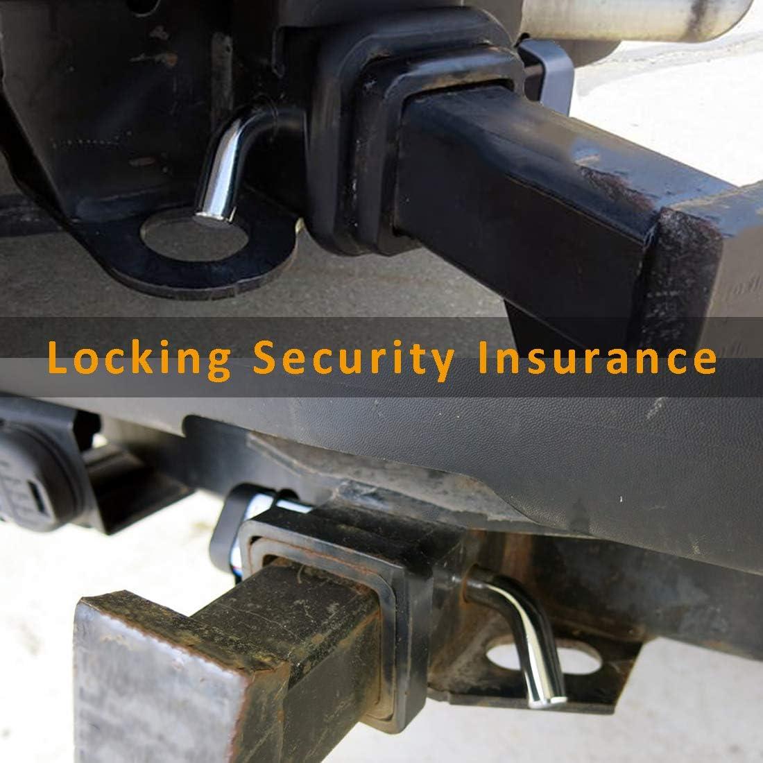 Cerradura de Remolque CZC AUTO con Pin Doblado 8.89 cm