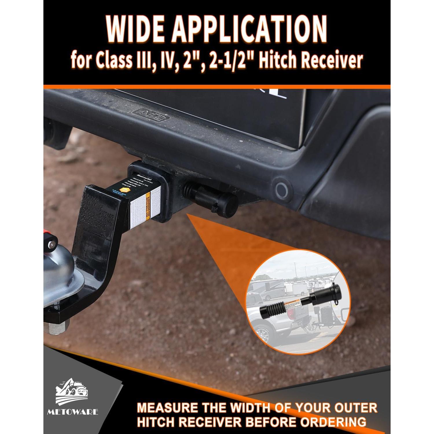 Cerradura de Enganche METOWARE 5/8" para Remolque y Camión