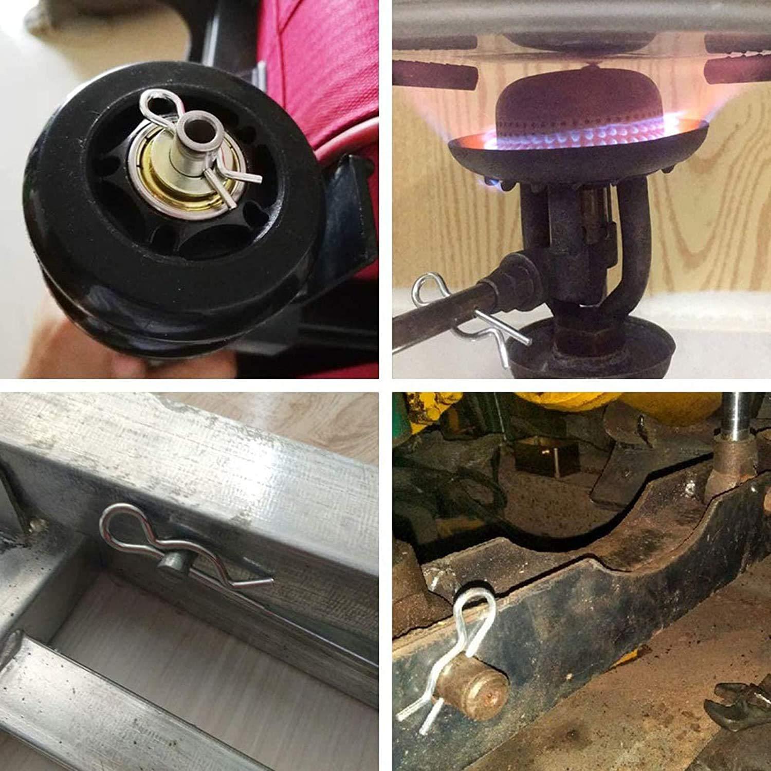 20 Pasadores de Retención Galvanizados M3 x 60mm XBDZR