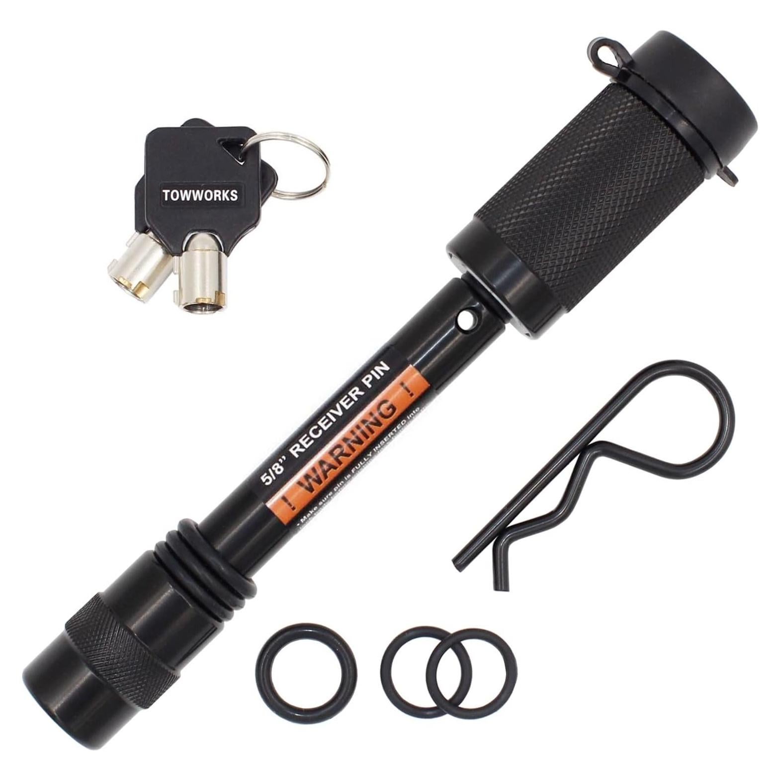 Cerradura de Enganche TowWorks 79631 5/8" Extra Largo