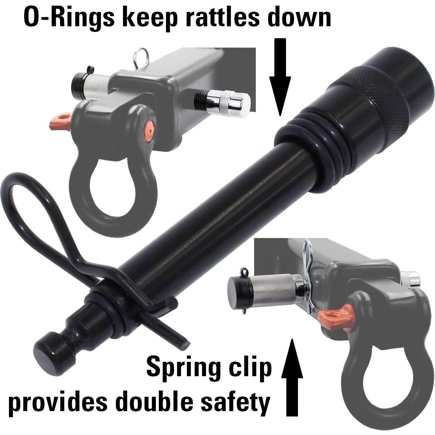 Cerradura de Enganche TowWorks 79631 5/8" Extra Largo