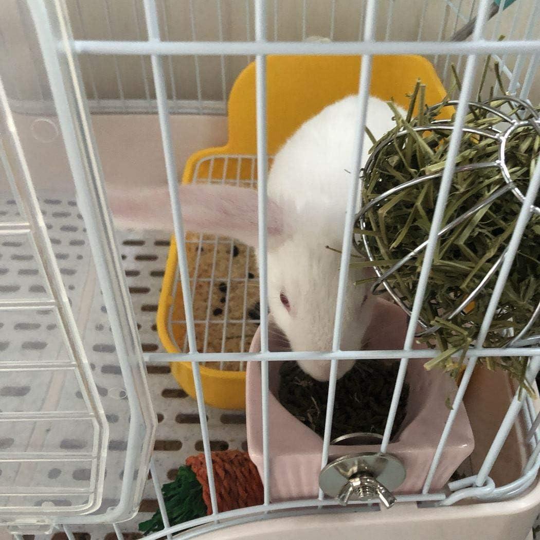 Tazón de Cerámica para Mascotas Pequeñas Gutongyuan M Blanco