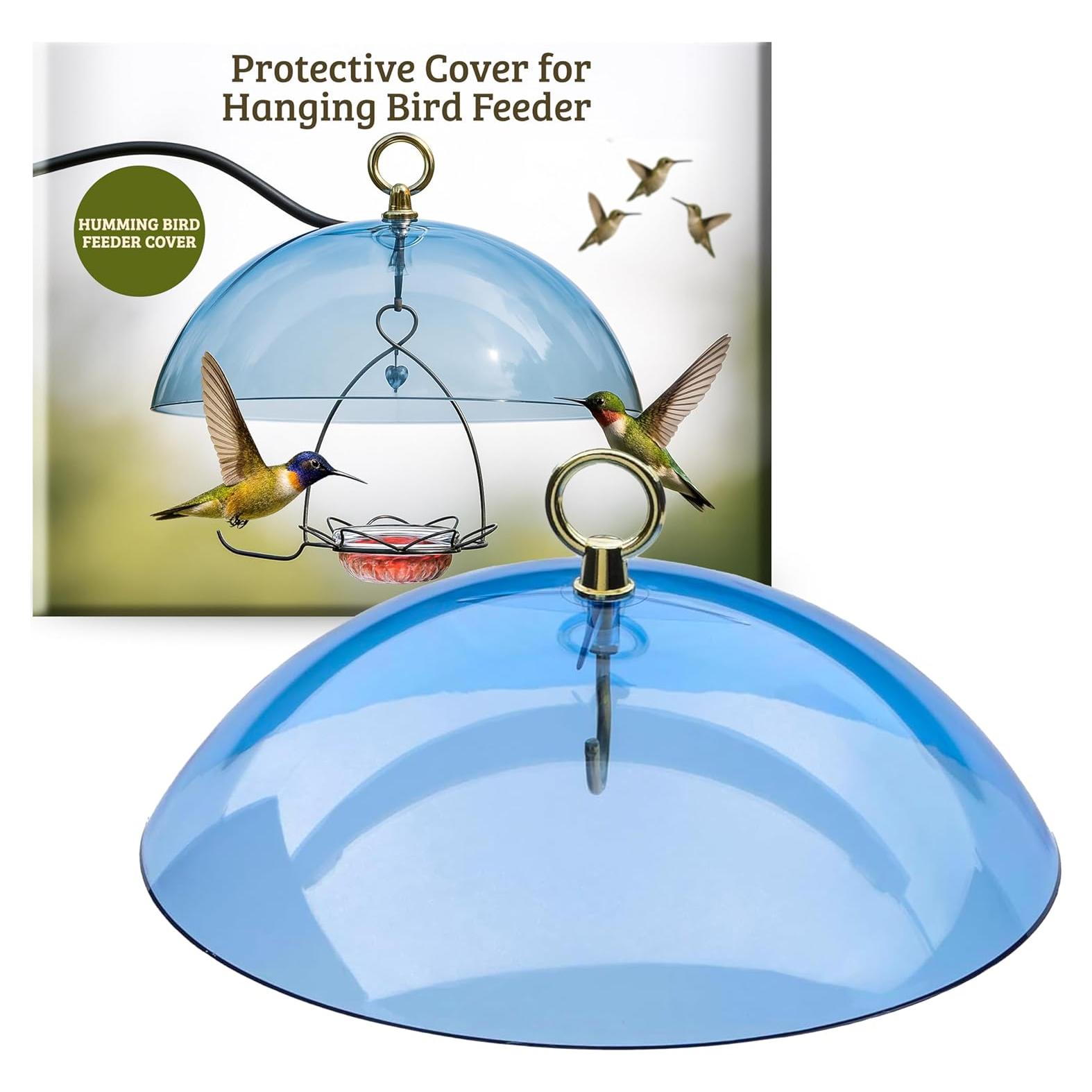 Cúpula Protectora Azul Birds Choice para Comederos de Aves 26.7 cm