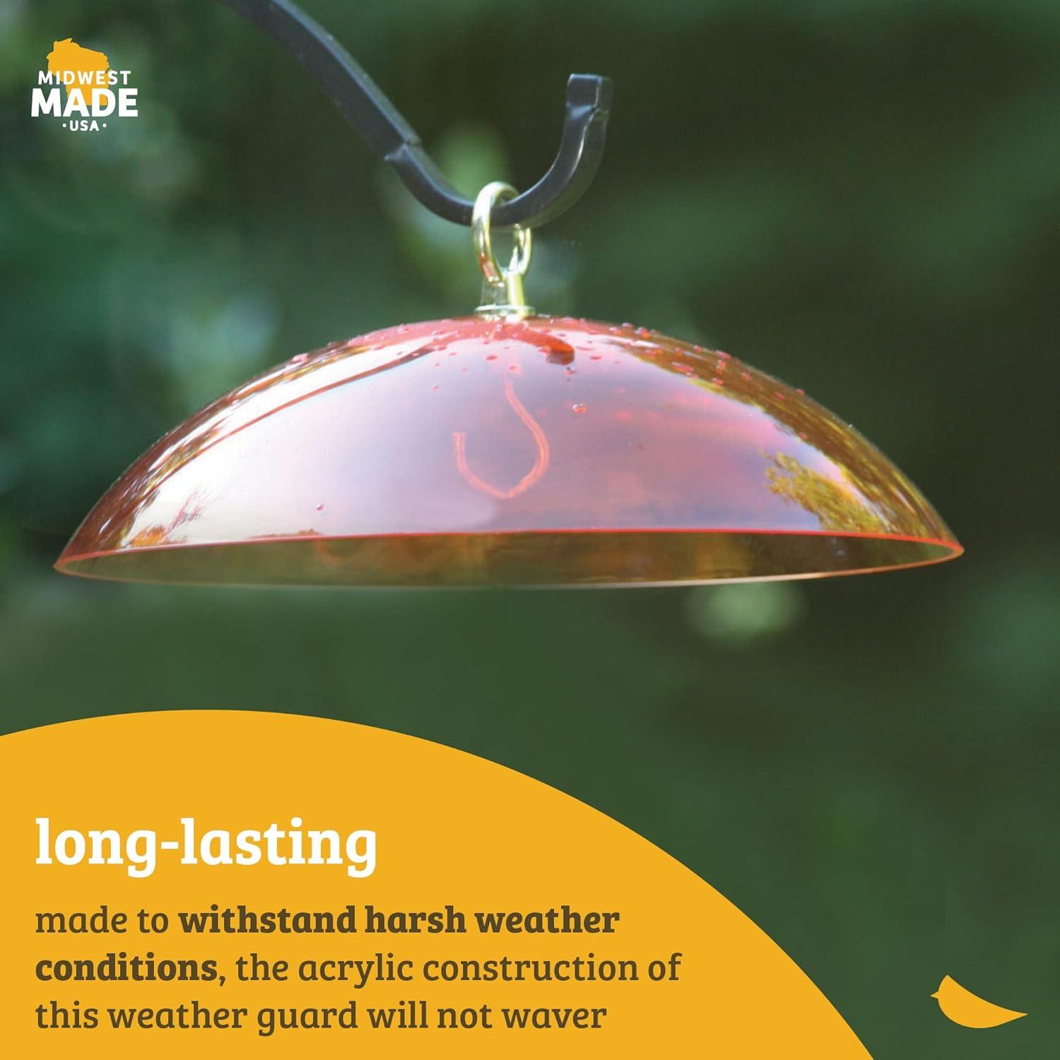 Cúpula Protectora Azul Birds Choice para Comederos de Aves 26.7 cm