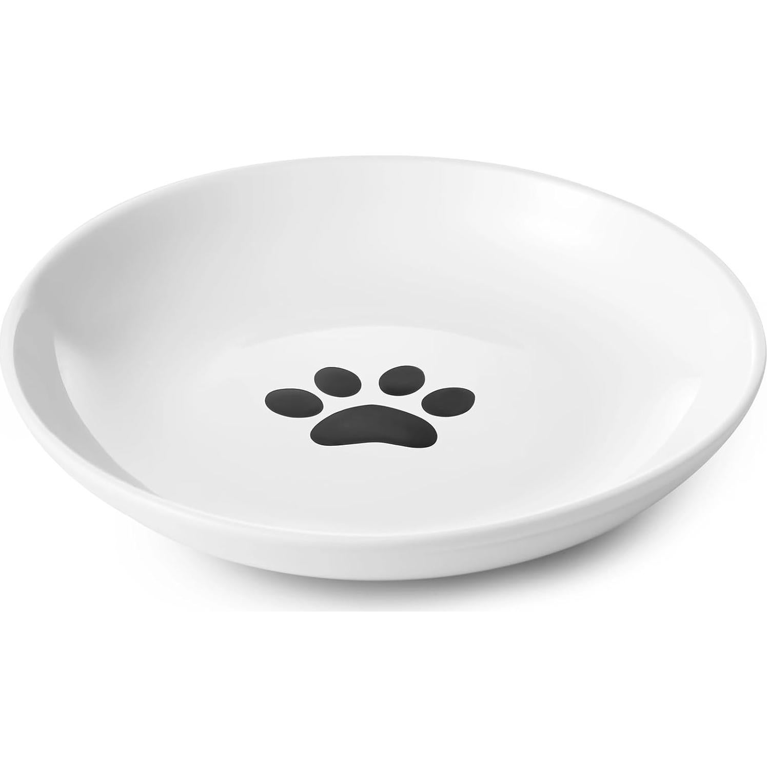 Plato de Cerámica para Gatos Peppapet 15cm - Antifatiga Bigotes