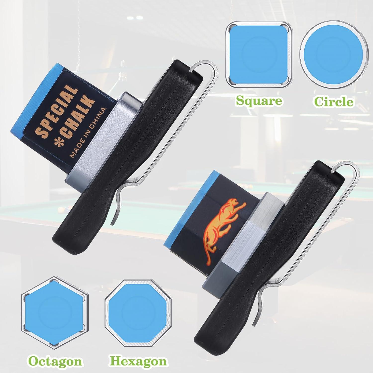 Soporte Magnético para Tiza de Billar Hicarer con Clip