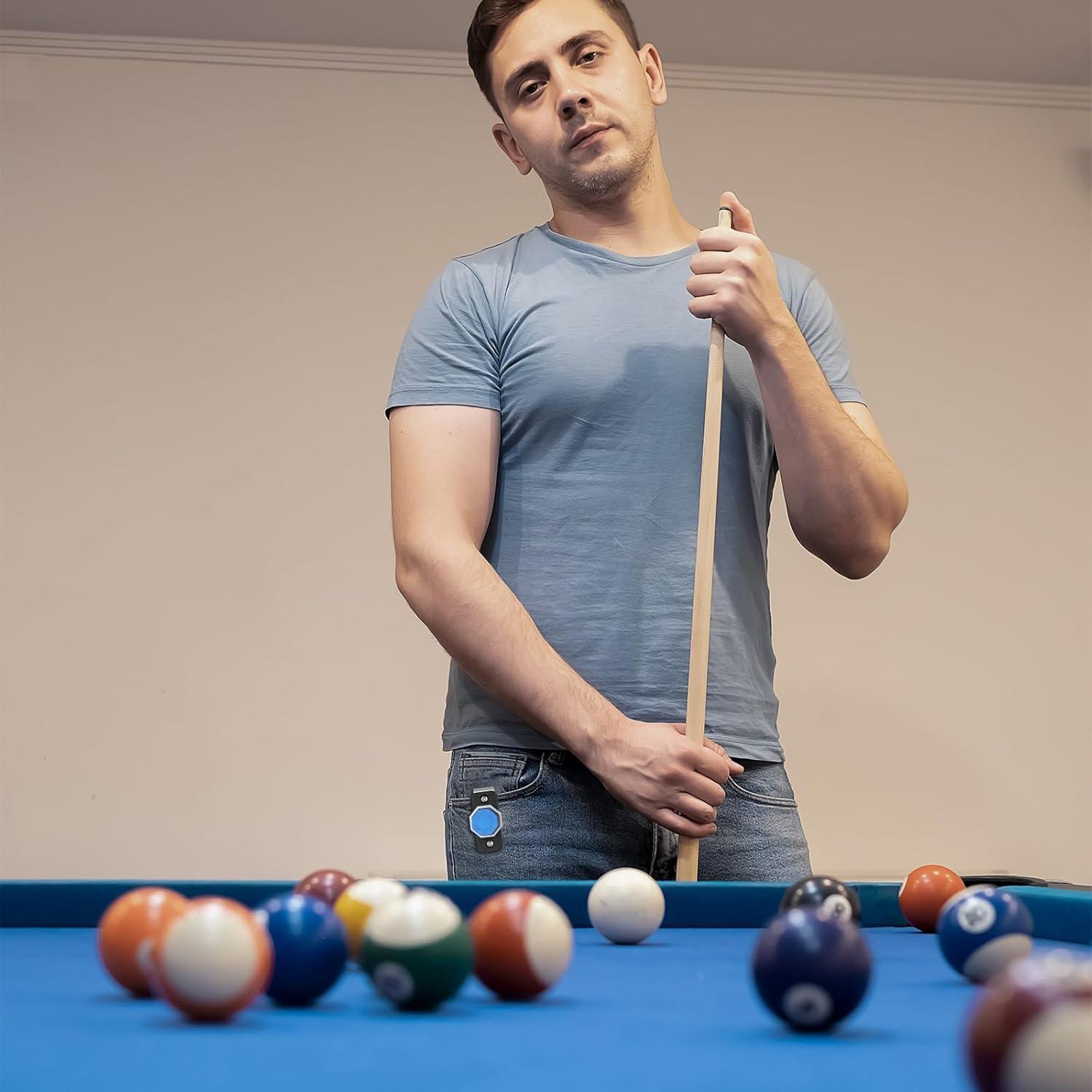 Soporte Magnético para Tiza de Billar Hicarer con Clip