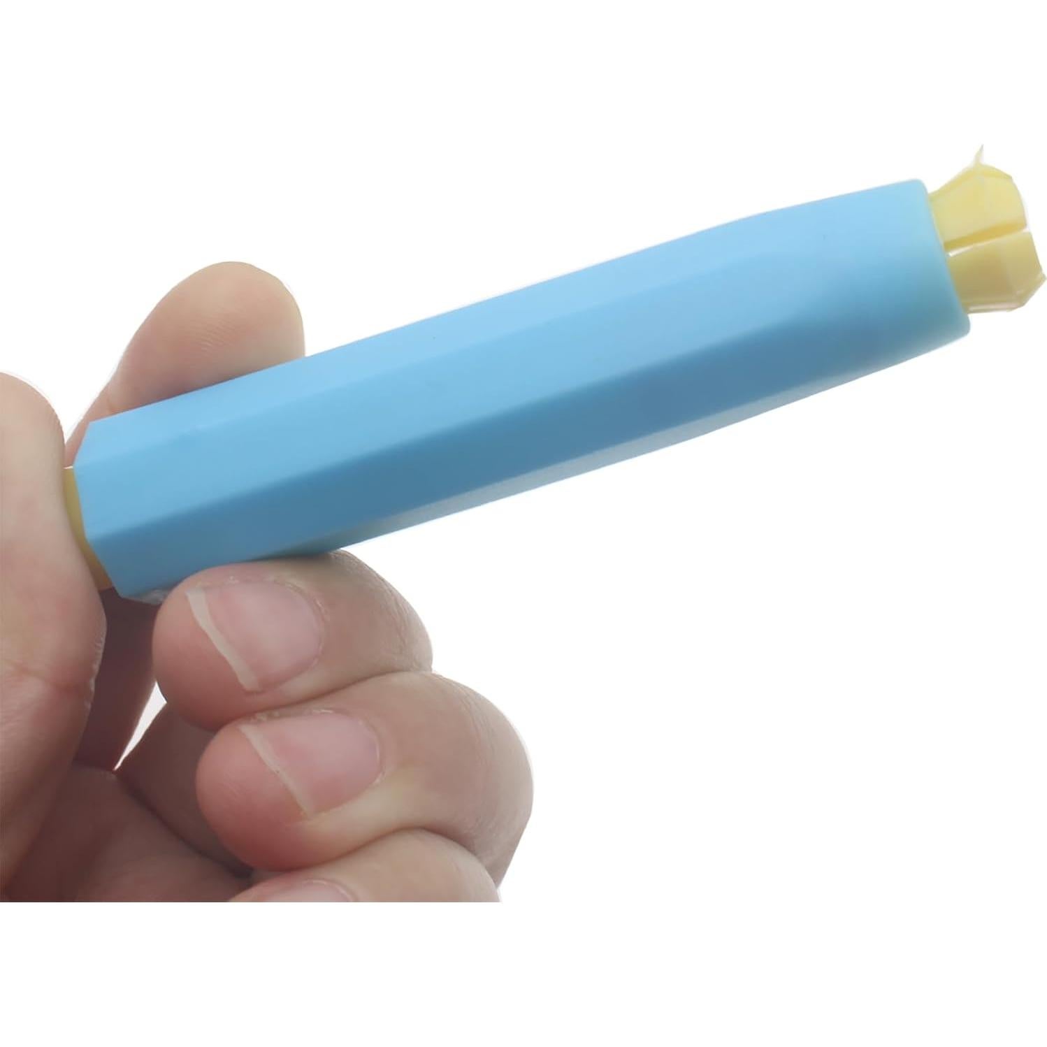 10 Sujetadores de Tiza de Plástico OZXNO Multicolor 9.5 cm