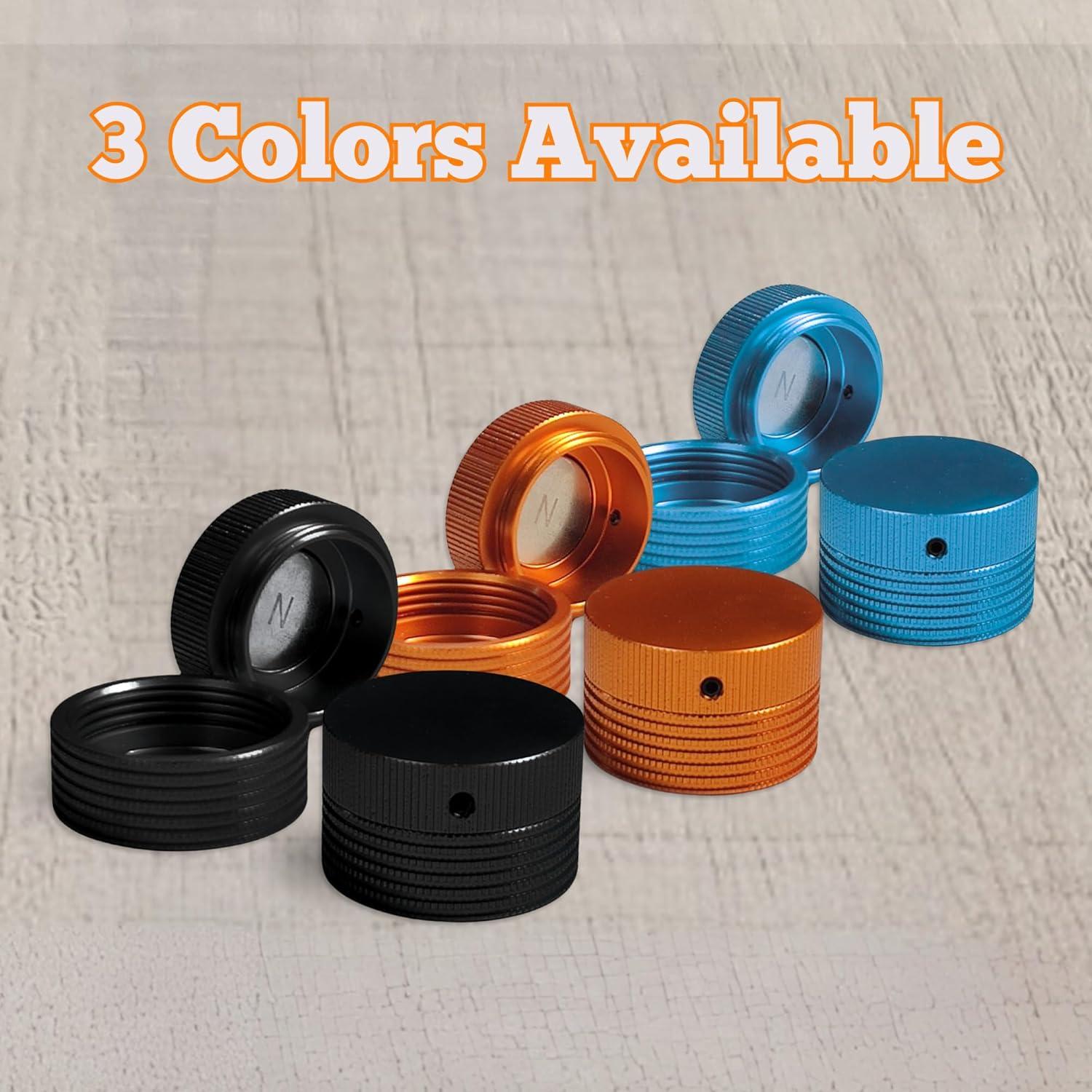 Soporte de Tiza Magnético Cru5h Billiards V10 Naranja