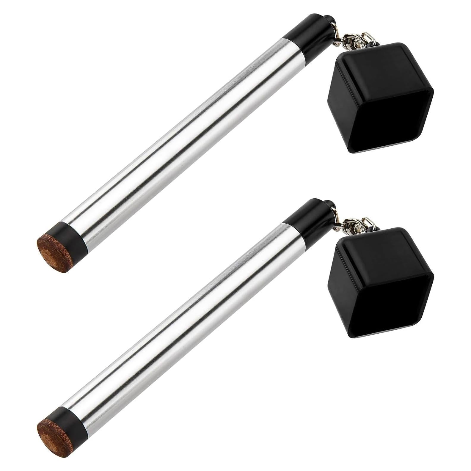 Soporte de Tiza para Billar TRINKA 2 Pcs Portátil 2 en 1