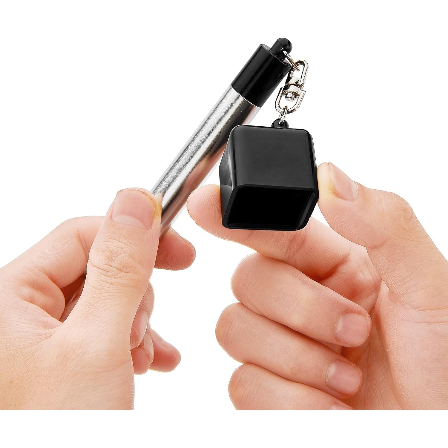 Soporte de Tiza para Billar TRINKA 2 Pcs Portátil 2 en 1