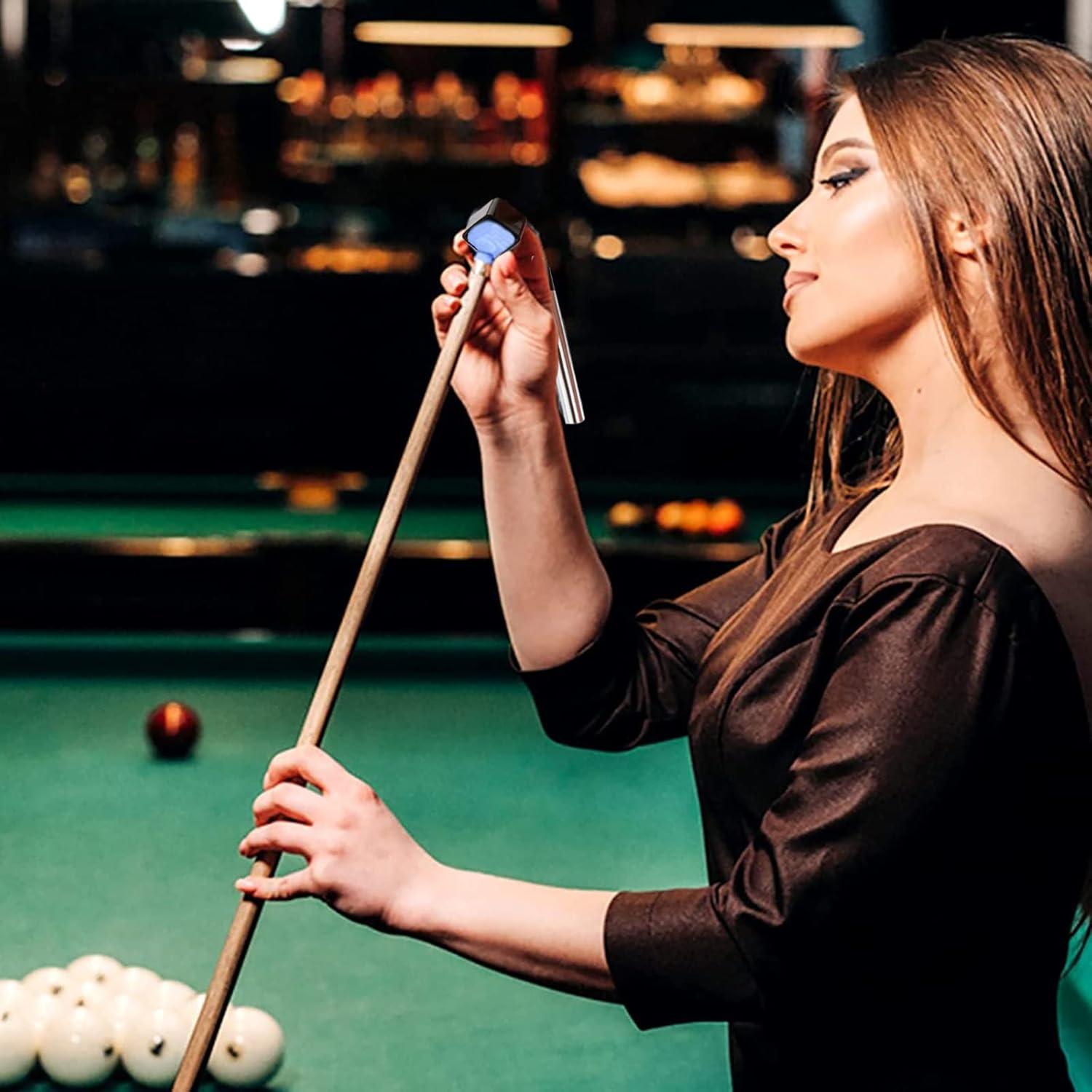 Soporte de Tiza para Billar TRINKA 2 Pcs Portátil 2 en 1