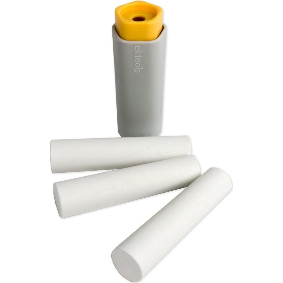 Soporte de Tiza Jumbo EK Success 4 Piezas 0.9 mm Blanco