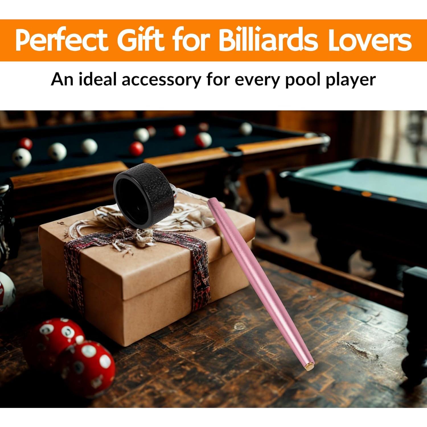 Soporte de Tiza de Aluminio Cru5h para Billar - Rosa