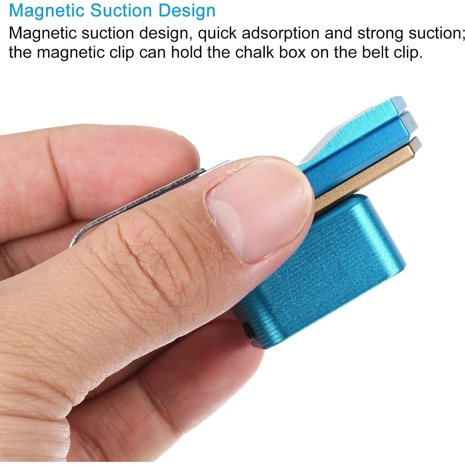 Soporte Magnético para Tiza de Billar PATIKIL con Clip