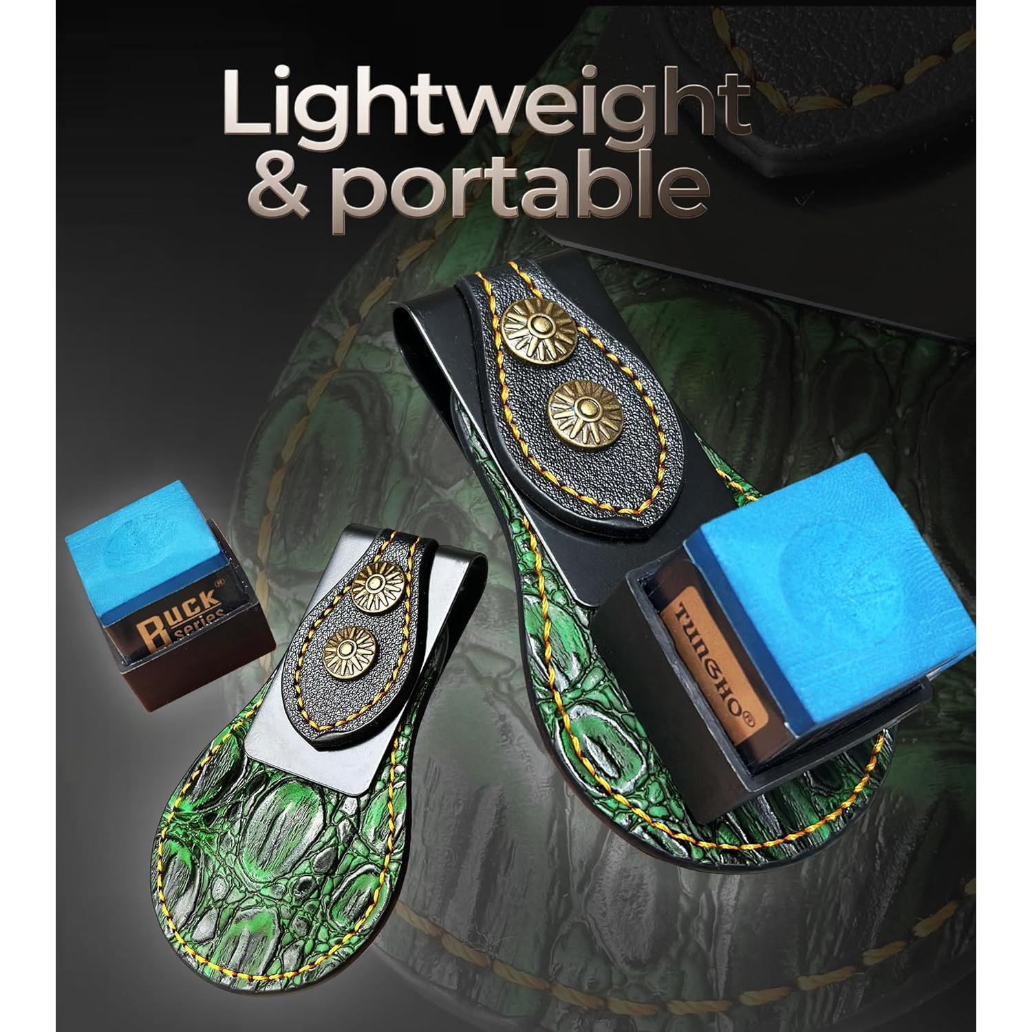 Soportes de Tiza Magnéticos Tai Ba Cues con Estuche y Accesorios