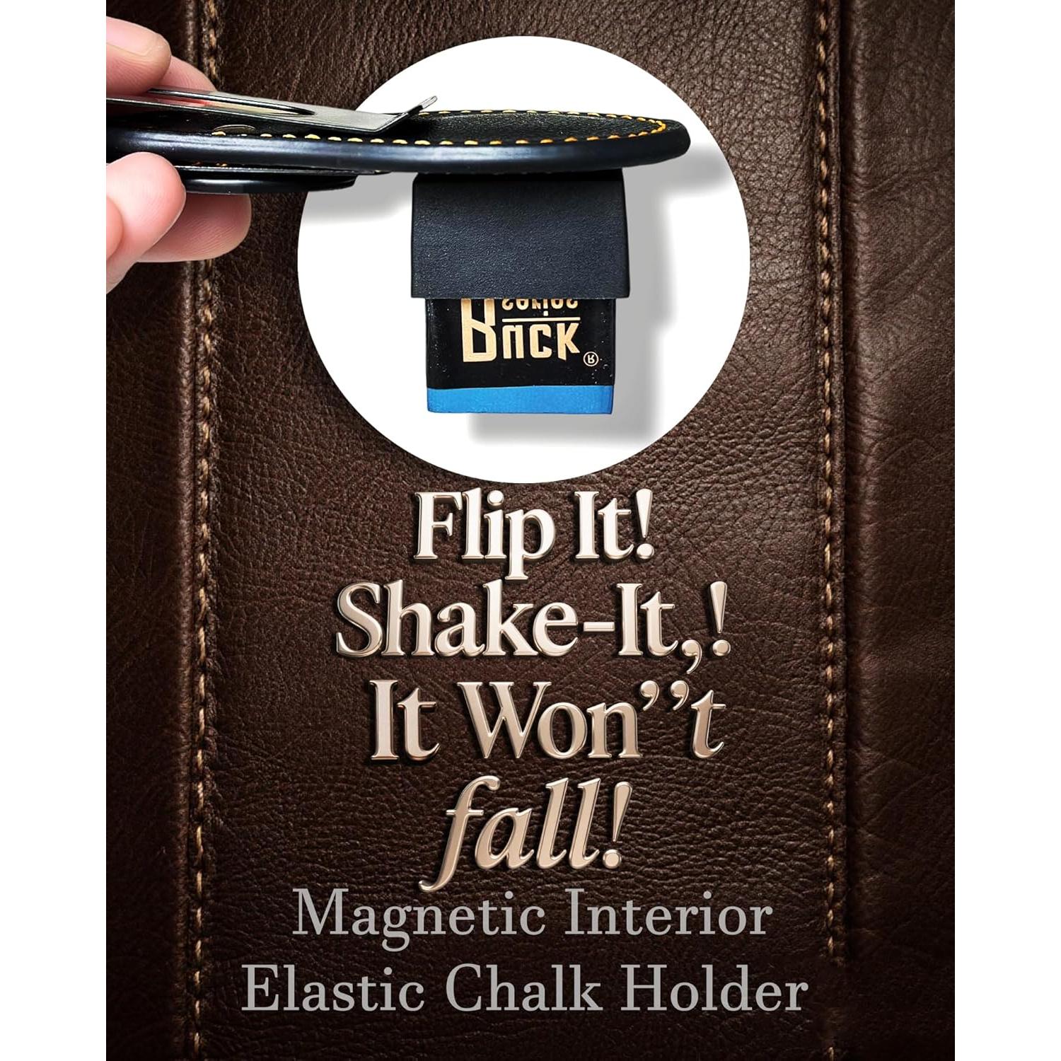 Soportes de Tiza Magnéticos Tai Ba Cues con Estuche y Accesorios