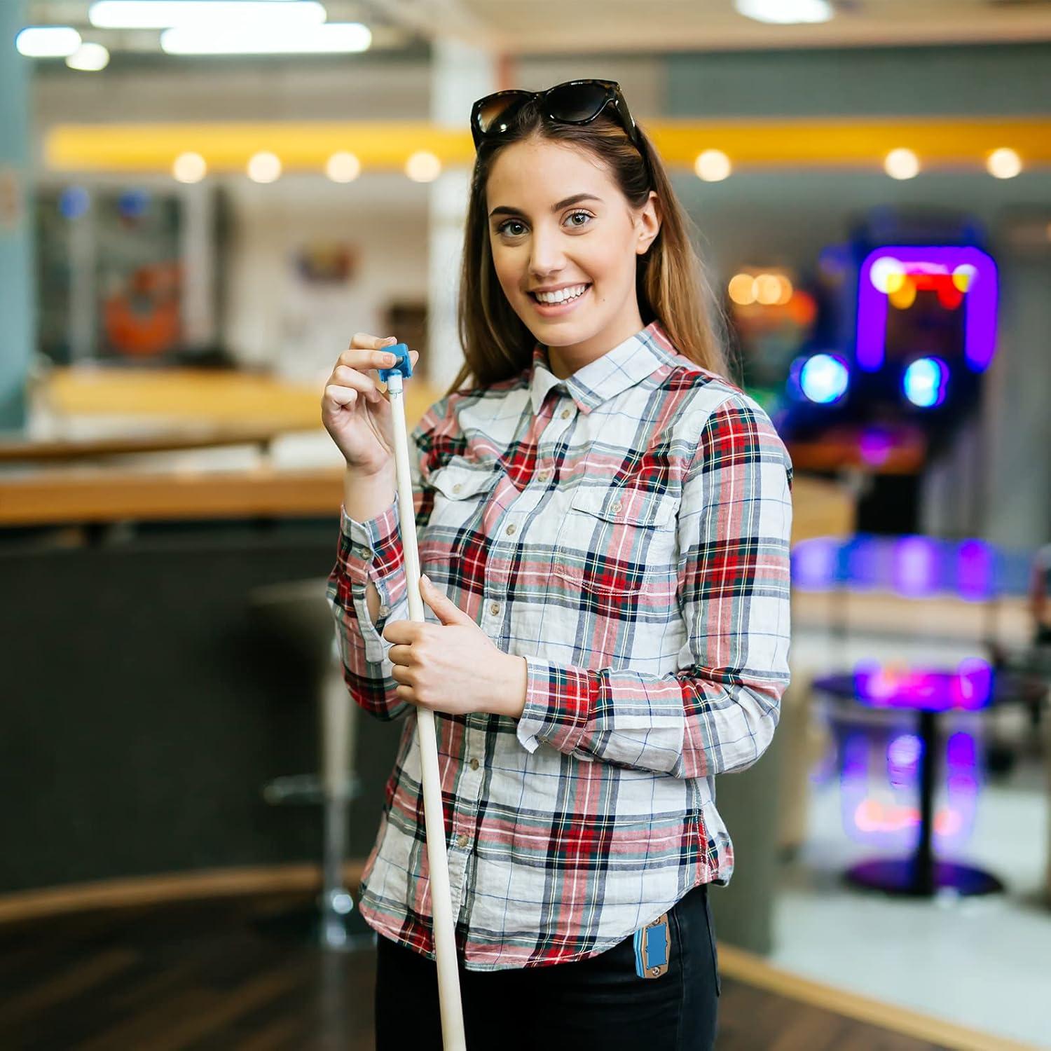 Soporte Magnético para Tiza de Billar PATIKIL Aluminio Clip