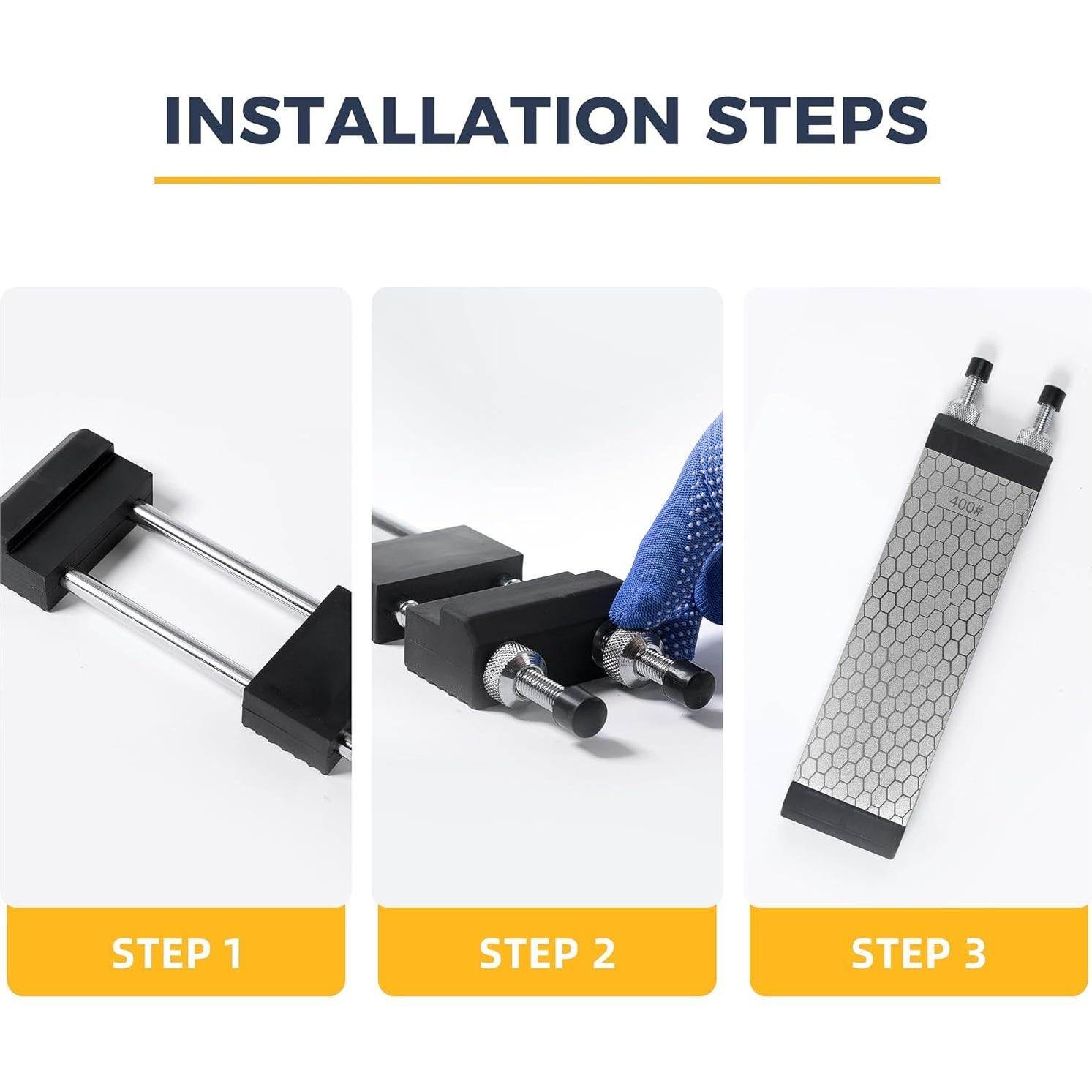 Soporte para Piedra de Afilar S SATC Ajustable 14-23 cm