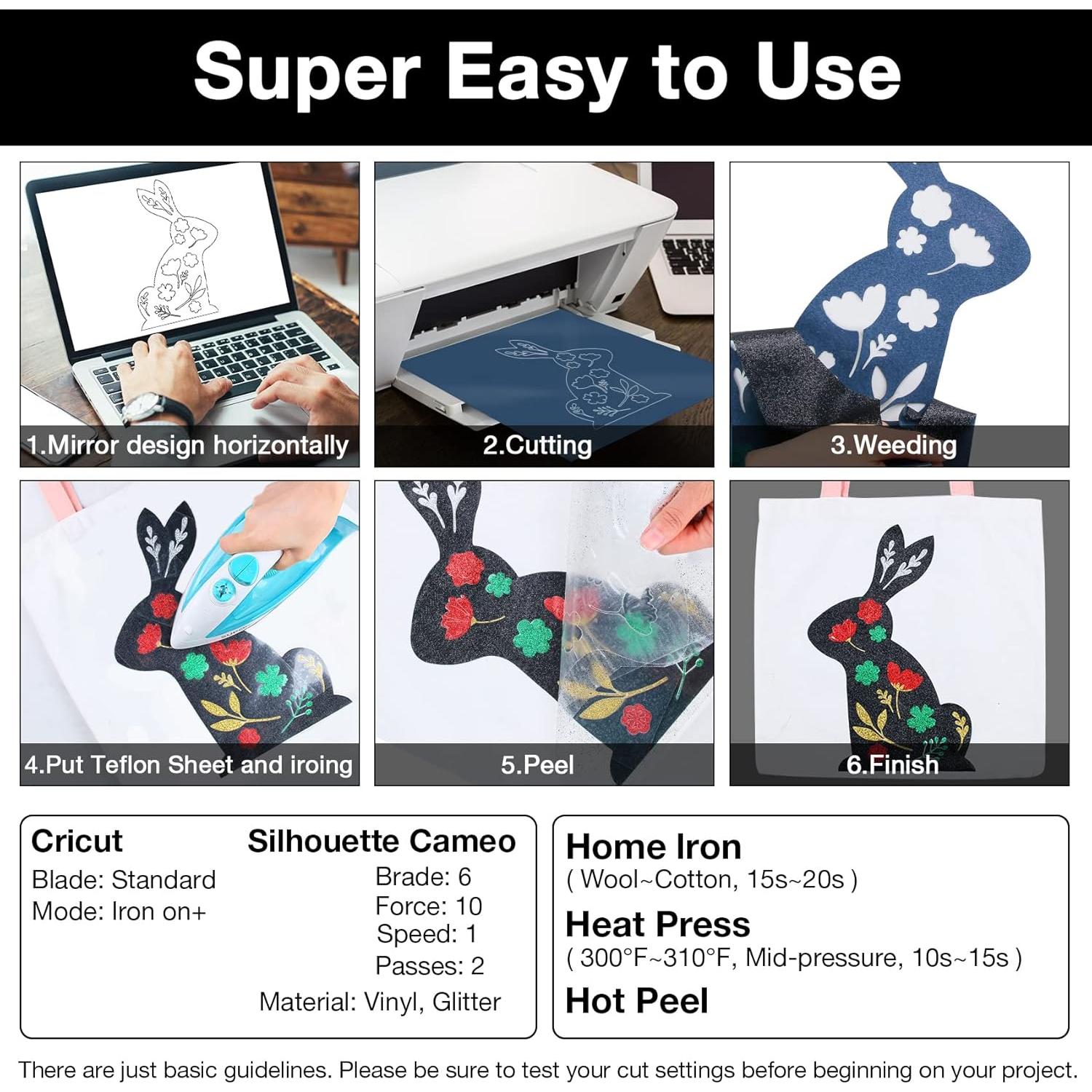 Vinilo de Transferencia Térmica Purpurina TORC 30 cm x 1.5 m