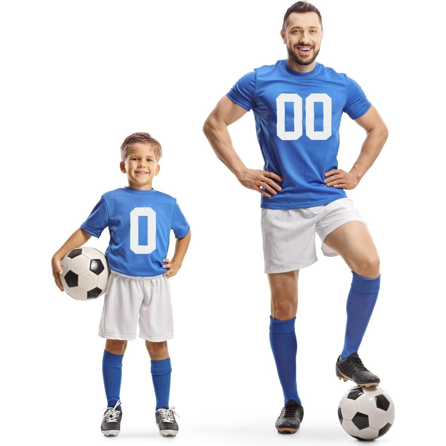 Parche de Número 4 MECCANIXITY 20cm Blanco para Uniforme