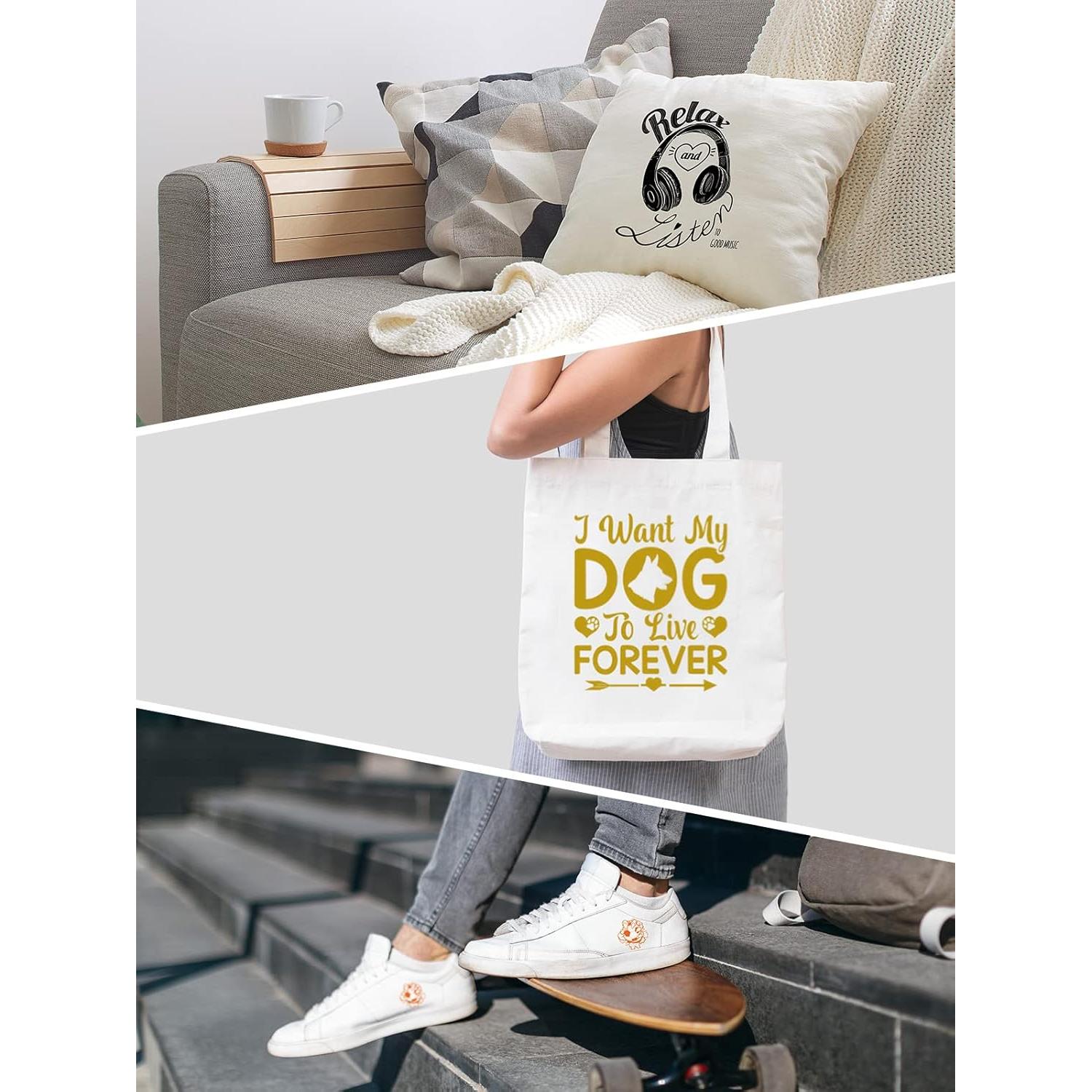 Vinilo de Transferencia Térmica YUITCE 33-Pack 30.48x25.4cm Negro