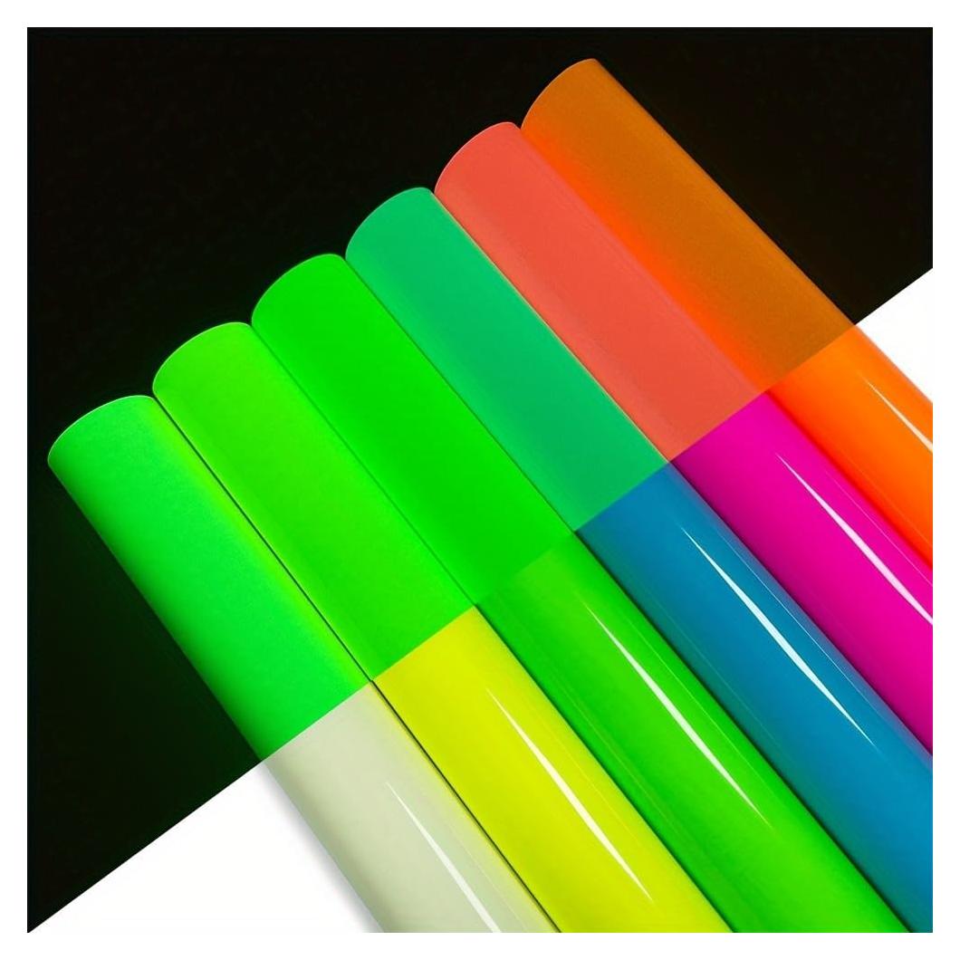 Vinilo de Transferencia de Calor Efuncro 30.48x30.48 cm 6 Hojas Brillantes