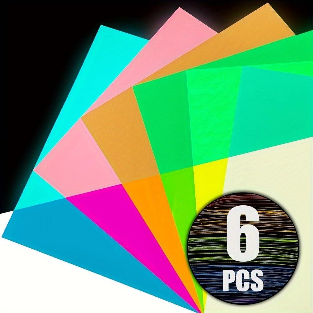 Vinilo de Transferencia de Calor Efuncro 30.48x30.48 cm 6 Hojas Brillantes