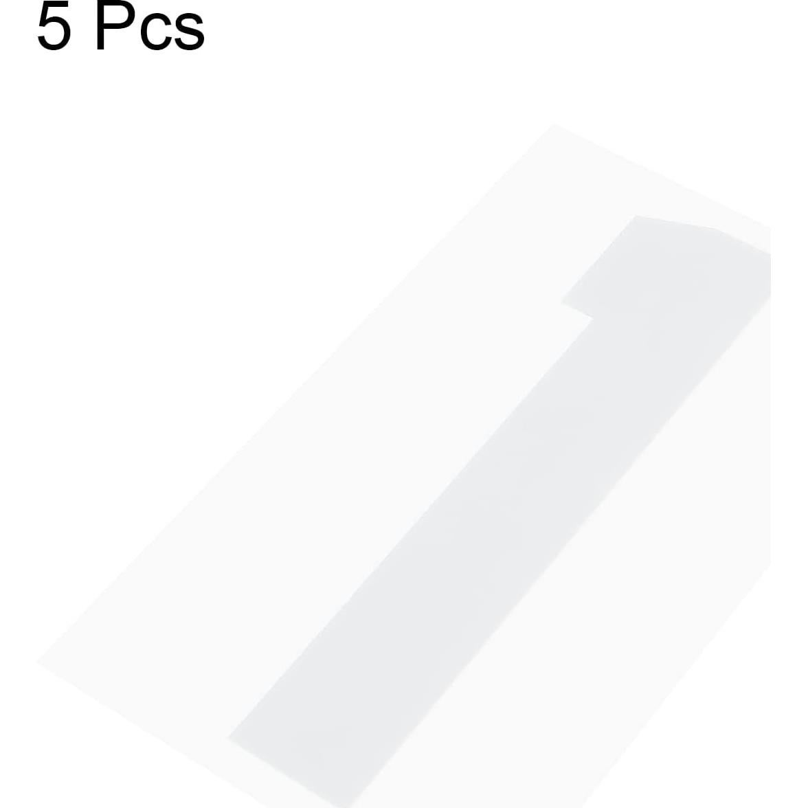 Parche de Número para Planchar MECCANIXITY 20cm Blanco - 5 Piezas