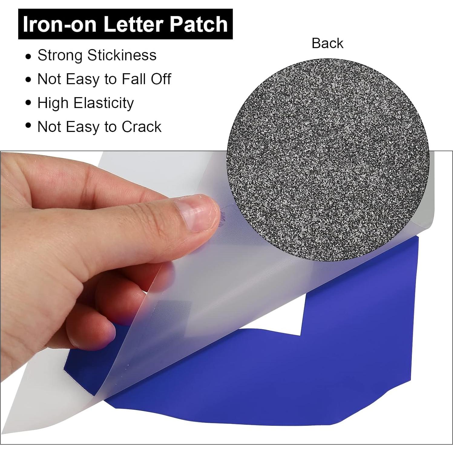 Parche de Número 7 MECCANIXITY 20cm Azul para Uniforme