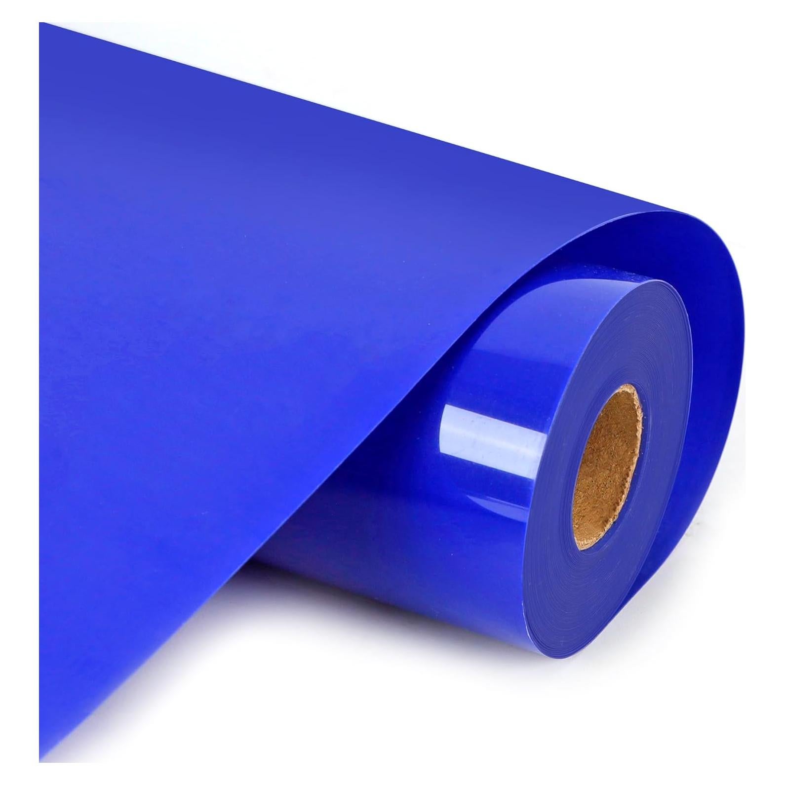 Vinilo de Transferencia de Calor HTVVETUR Azul Zafiro 30.48x274.32 cm