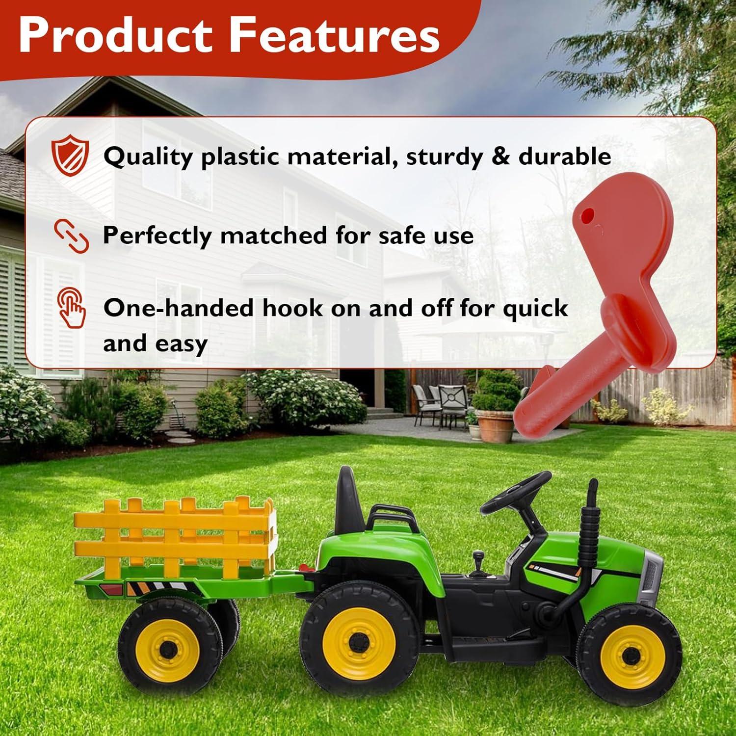 Pasador de Enganche de Remolque Peg Perego John Deere