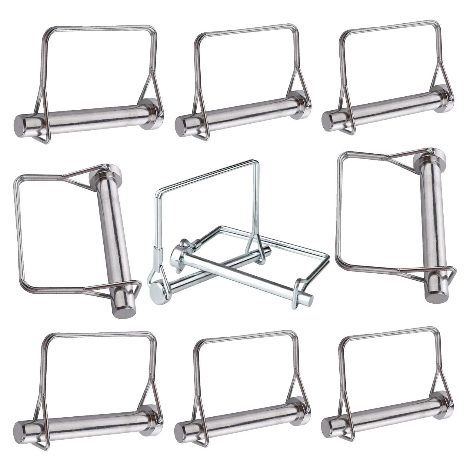 10 Pasadores de Acoplador de Remolque YTKO 8-12mm Galvanizados