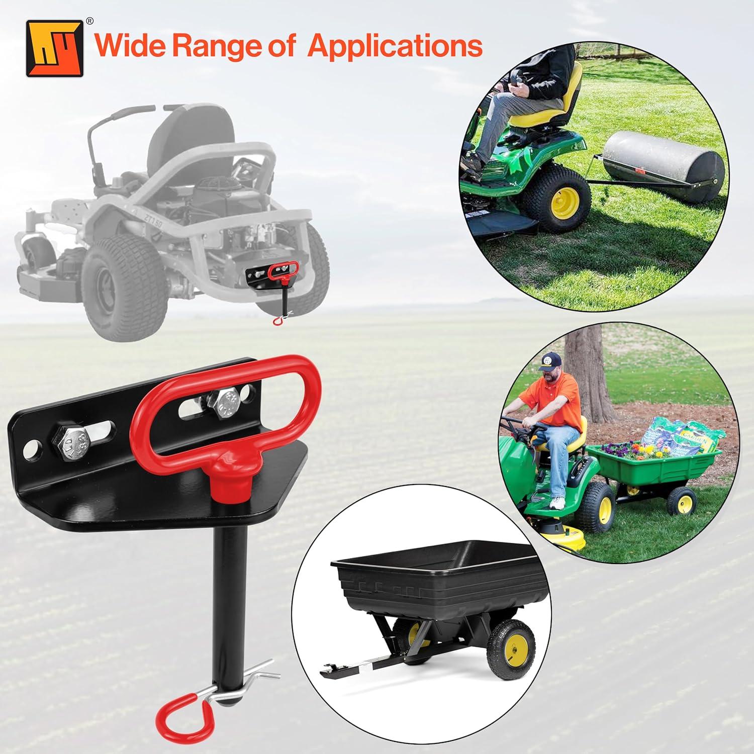 Pasador de Enganche Wellmax 5/8" x 11.4 cm Rojo con 4 Clips R