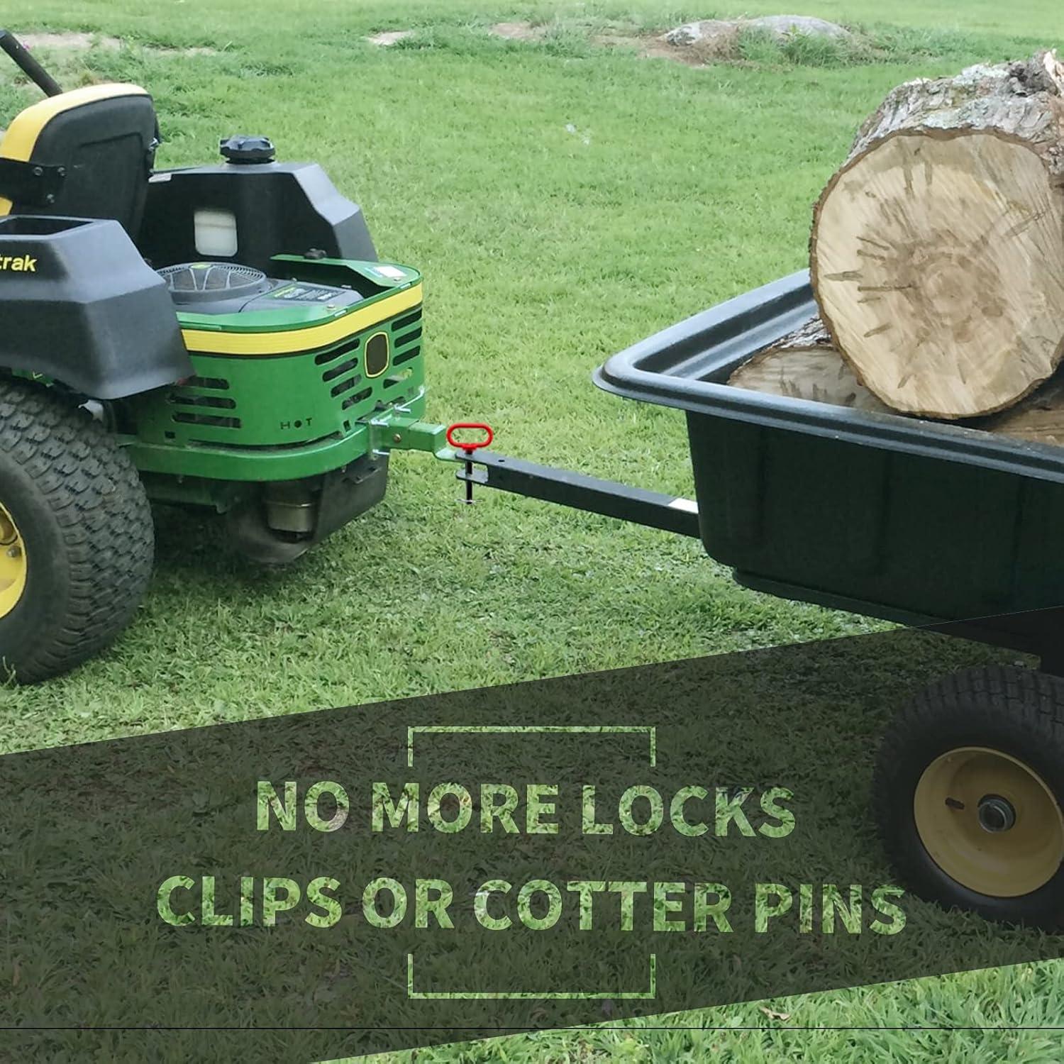 Pasador de Remolque de Tractor Bonsicoky 1.27 x 10.16 cm - 2 Pcs