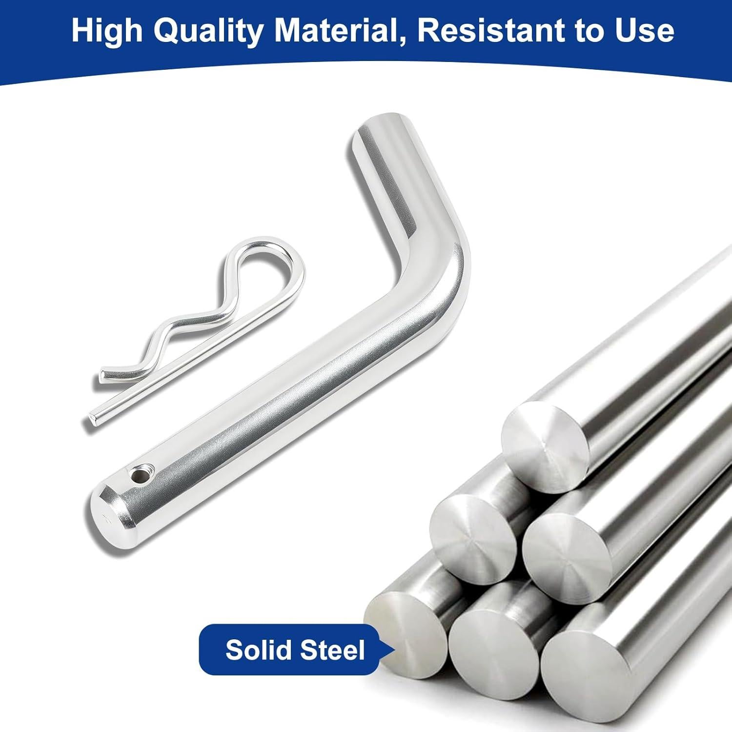 Pasador de Enganche HAOIOKSC 5/8" para Remolque Duradero