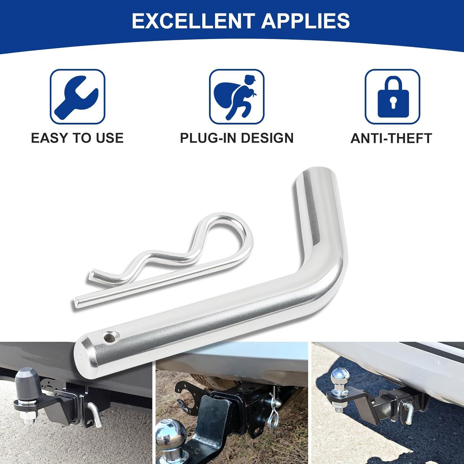 Pasador de Enganche HAOIOKSC 5/8" para Remolque Duradero