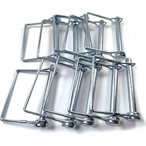 10 Pasadores de Bloqueo de Alambre ZOROLE 9.21mm Acero Zincado
