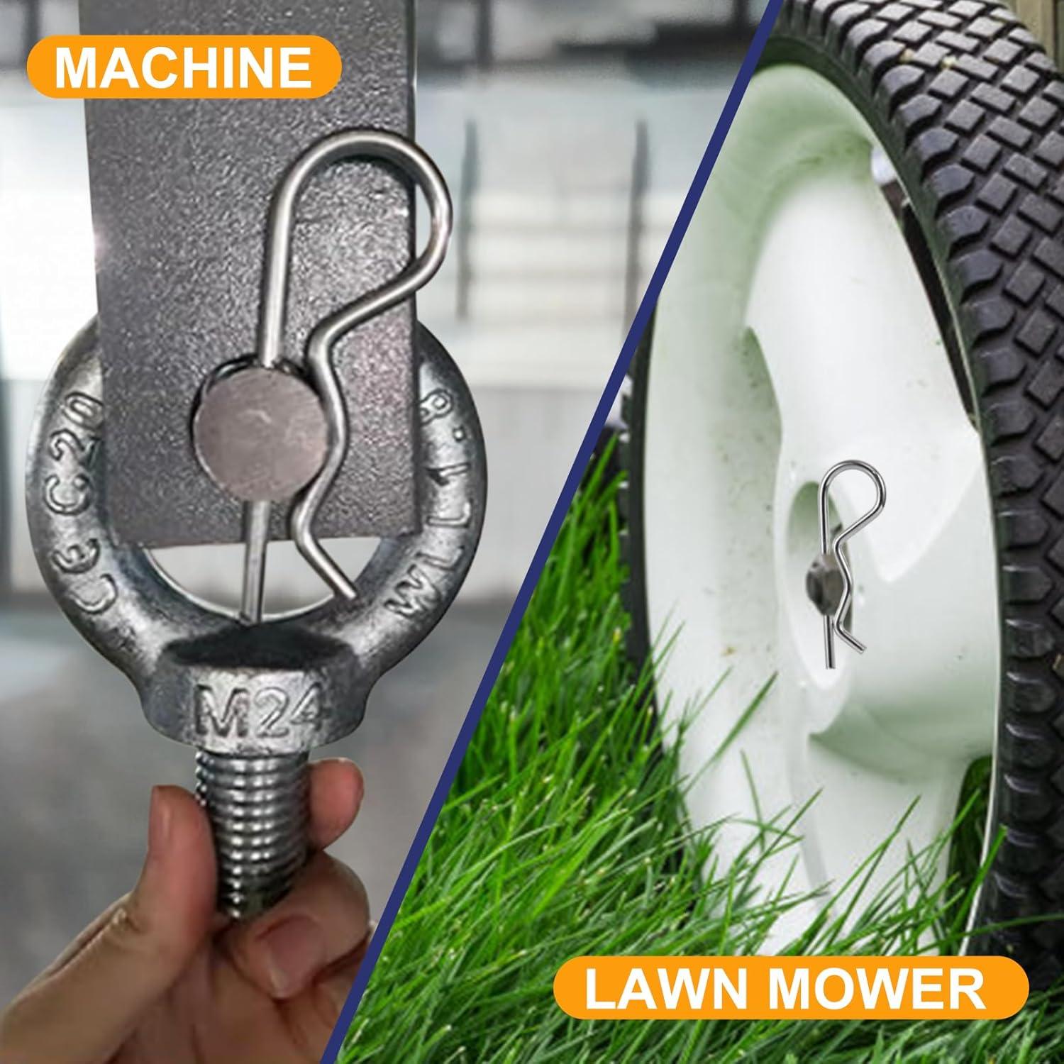 Kit de Pasadores de Cotter BONXAXK - 50 Pcs, 5 Tamaños