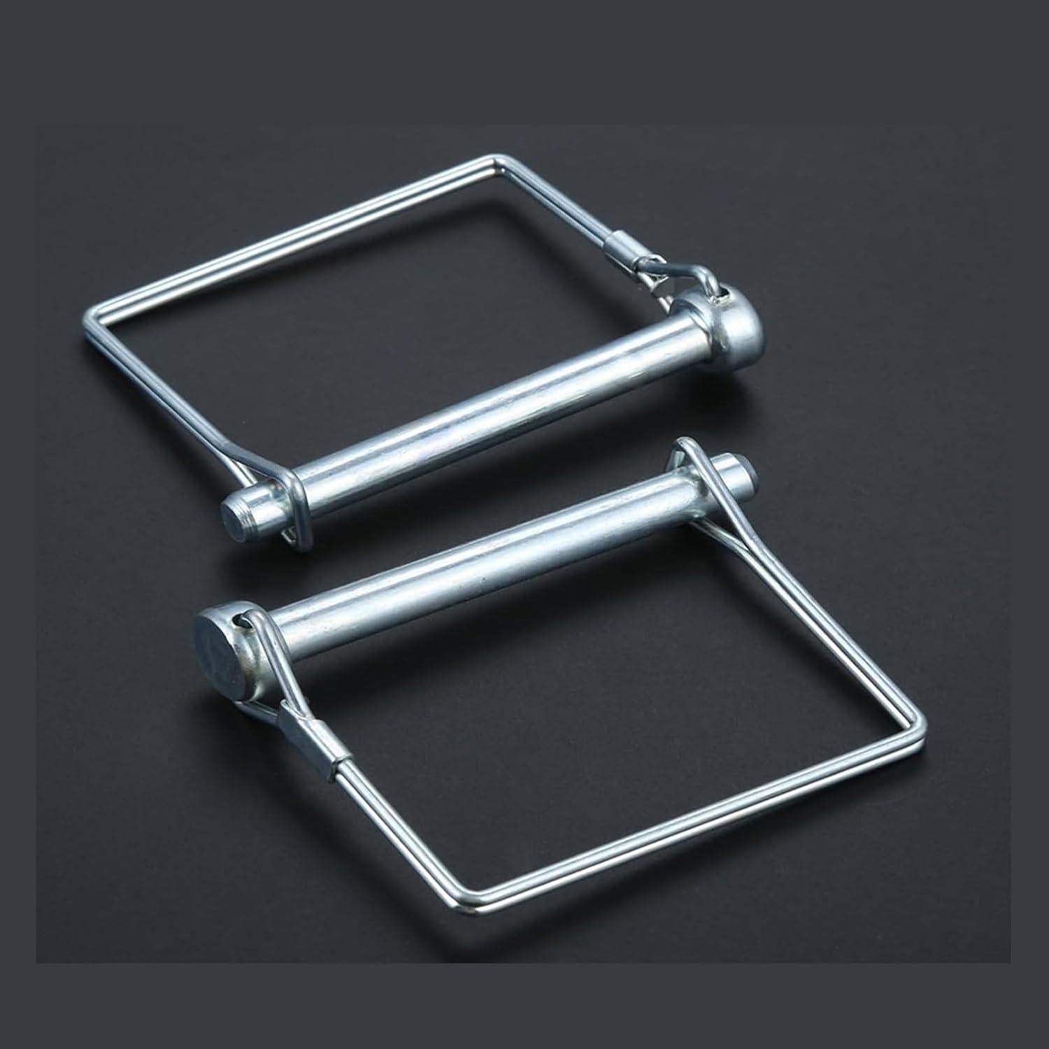 Pasador de Enganche Truleego 3/8" x 8 cm Acero Galvanizado 2 Pzas