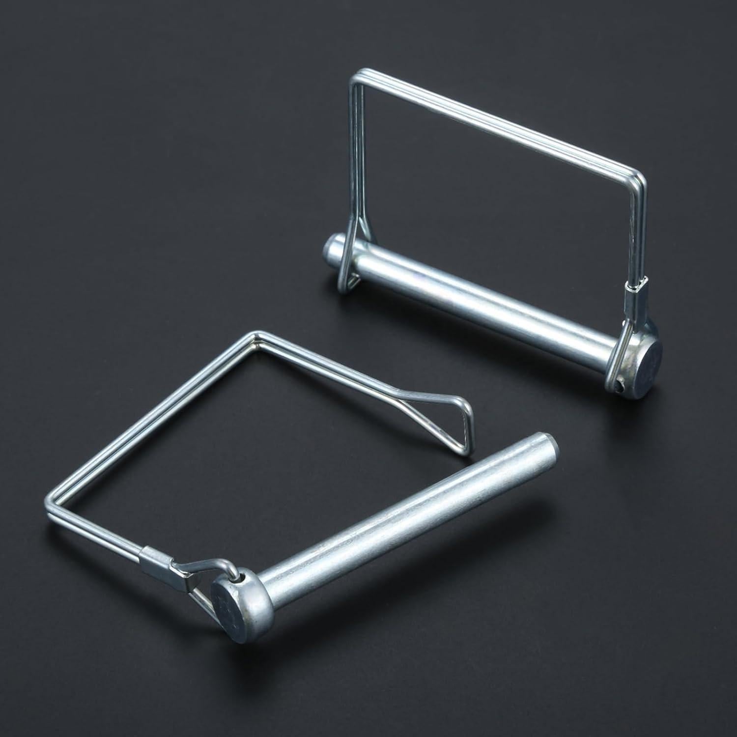 Pasador de Enganche Truleego 3/8" x 8 cm Acero Galvanizado 2 Pzas
