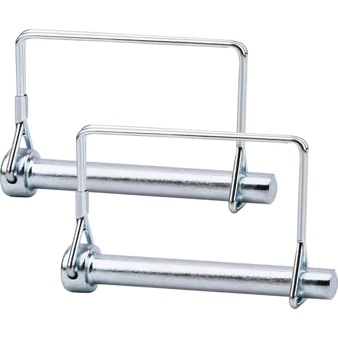 Pasador de Enganche Truleego 3/8" x 8 cm Acero Galvanizado 2 Pzas