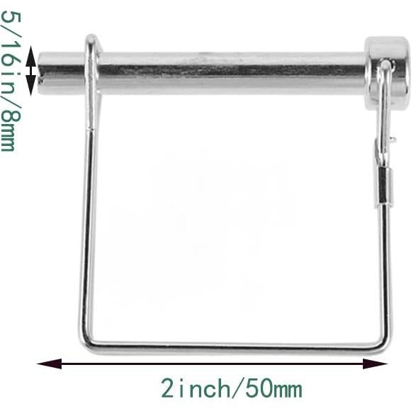 Pasadores de Enganche Truleego 5/16" x 5 cm Paquete de 10