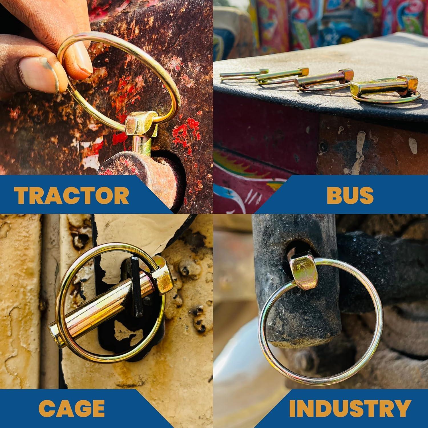 Kit de Pasadores y Clips para Remolque 232 Pcs PINAILER