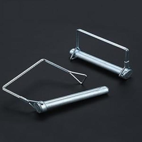 Paquete de 2 pines de bloqueo de remolque Truleego 7cm